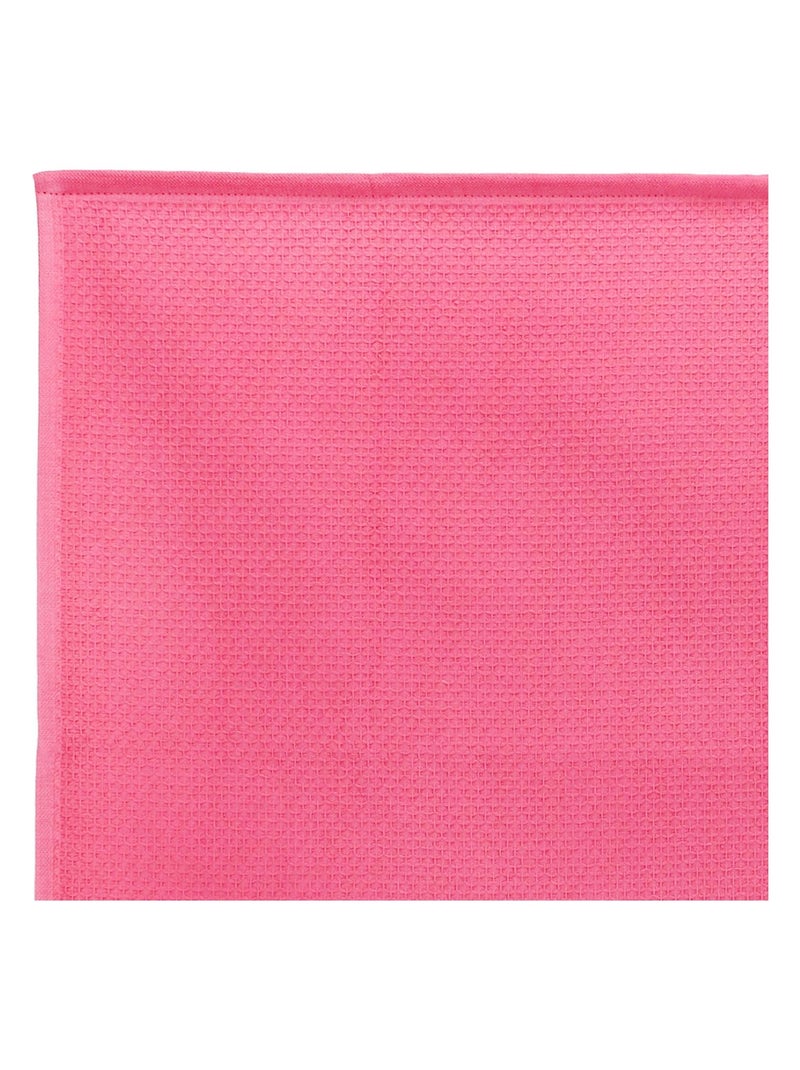 Lot de 2 torchons cuisine nid d'abeille PURE KITCHEN WAFFLE Rouge foncé - Kiabi
