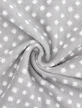 Lot de 2 torchons cuisine toile DOTS 50x70 cm