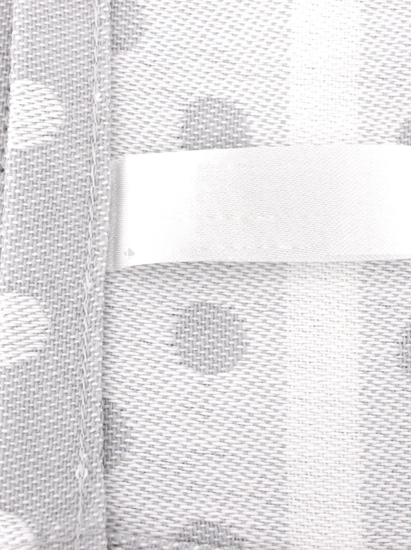 Lot de 2 torchons cuisine toile DOTS 50x70 cm Gris - Kiabi