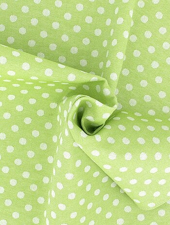 Lot de 2 torchons cuisine toile DOTS 50x70 cm