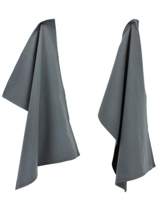 Lot de 2 torchons cuisine toile PURE KITCHEN TEA TOWEL