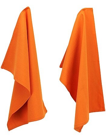 Lot de 2 torchons cuisine toile PURE KITCHEN TEA TOWEL