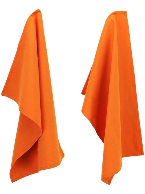 Lot de 2 torchons cuisine toile PURE KITCHEN TEA TOWEL - Kiabi