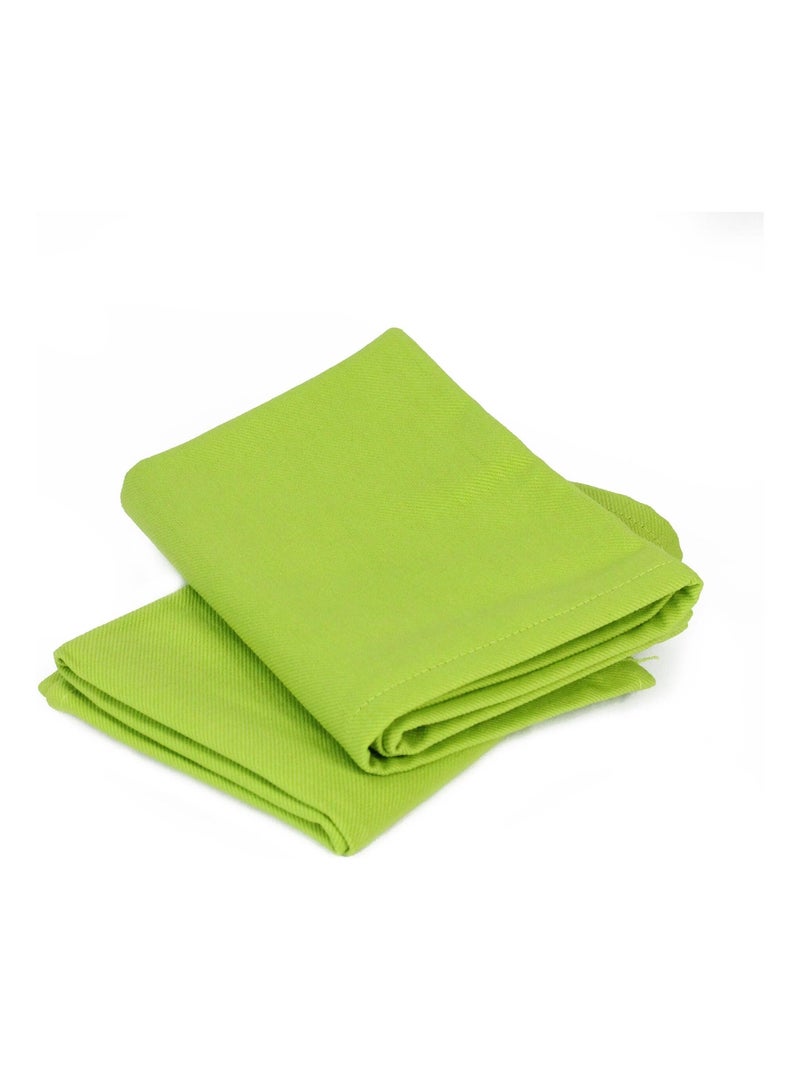 Lot de 2 torchons cuisine toile PURE KITCHEN TEA TOWEL Vert pistache - Kiabi