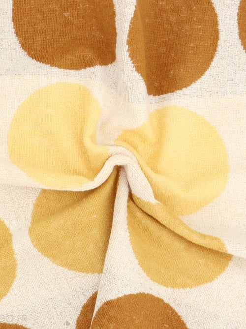 Lot de 2 torchons de cuisine éponge coton GLOBUS 50x50 cm - Kiabi