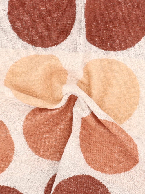 Lot de 2 torchons de cuisine éponge coton GLOBUS 50x50 cm - Kiabi