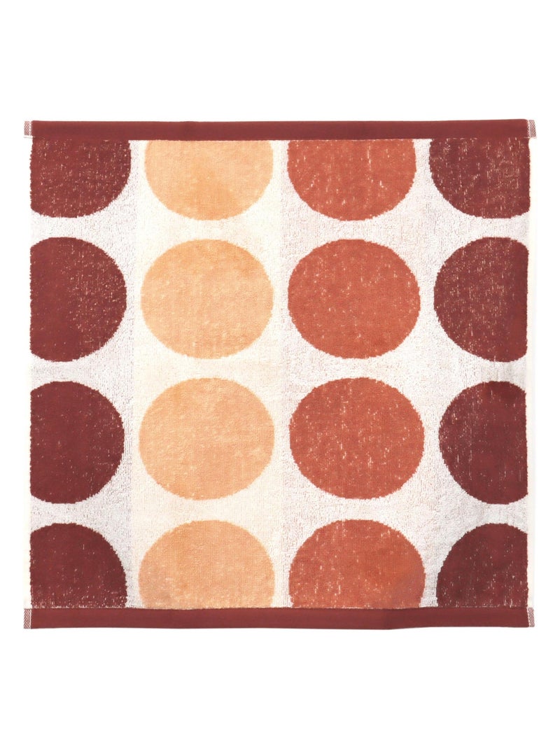 Lot de 2 torchons de cuisine éponge coton GLOBUS 50x50 cm Marron - Kiabi