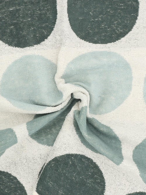 Lot de 2 torchons de cuisine éponge coton GLOBUS 50x50 cm - Kiabi