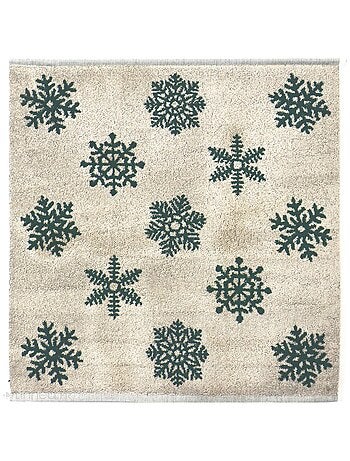 Lot de 2 torchons de cuisine éponge coton ICE 50x50 cm