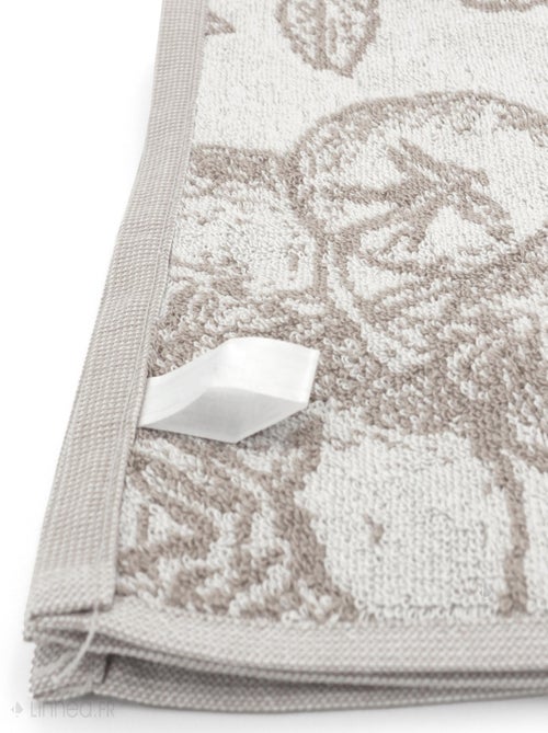 Lot de 2 torchons de cuisine éponge coton ORGANIC 50x50 cm - Kiabi