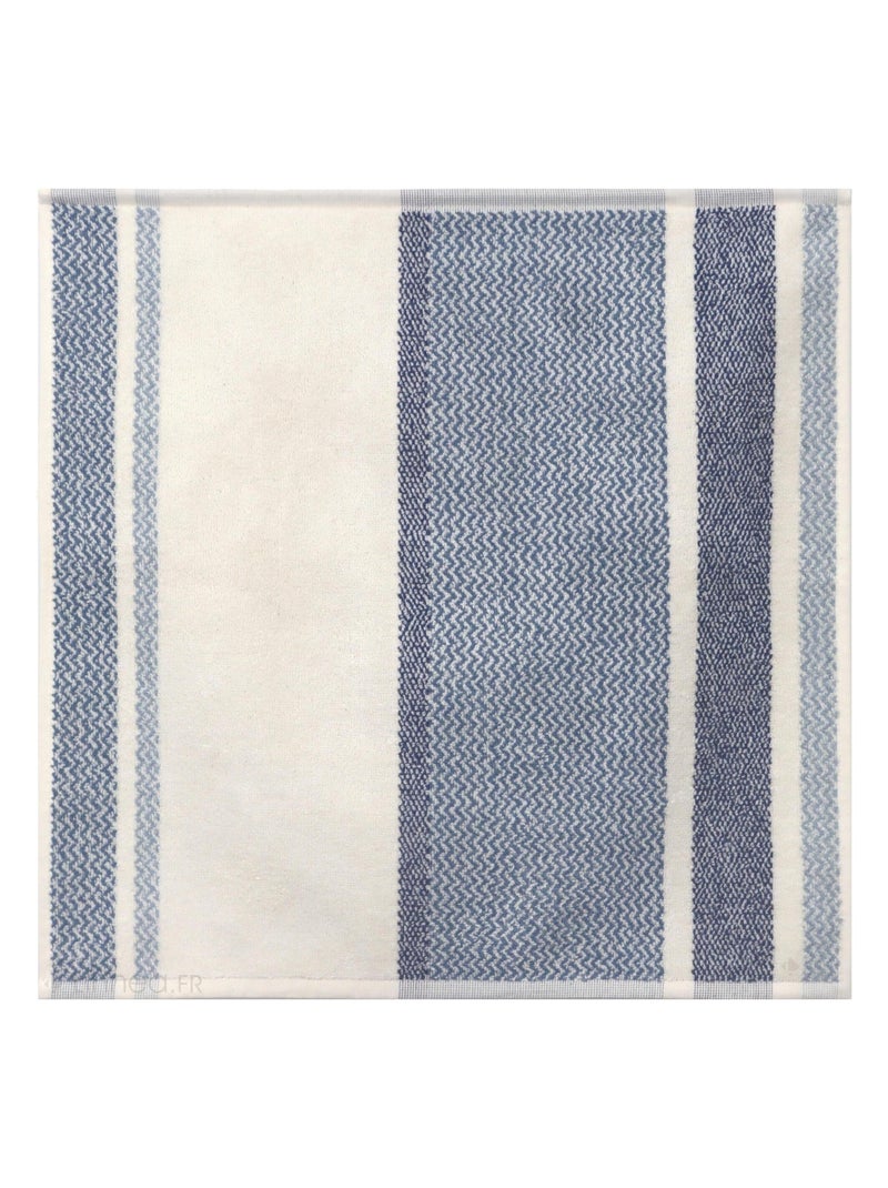 Lot de 2 torchons de cuisine éponge coton OTON 50x50 cm Bleu - Kiabi