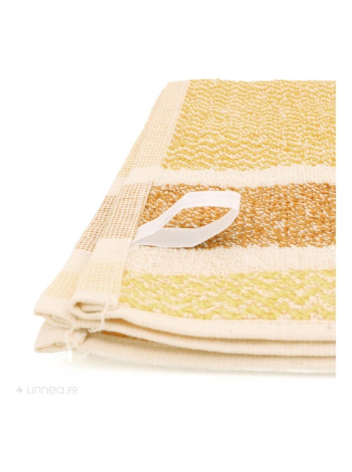 Lot de 2 torchons de cuisine éponge coton OTON 50x50 cm - Kiabi