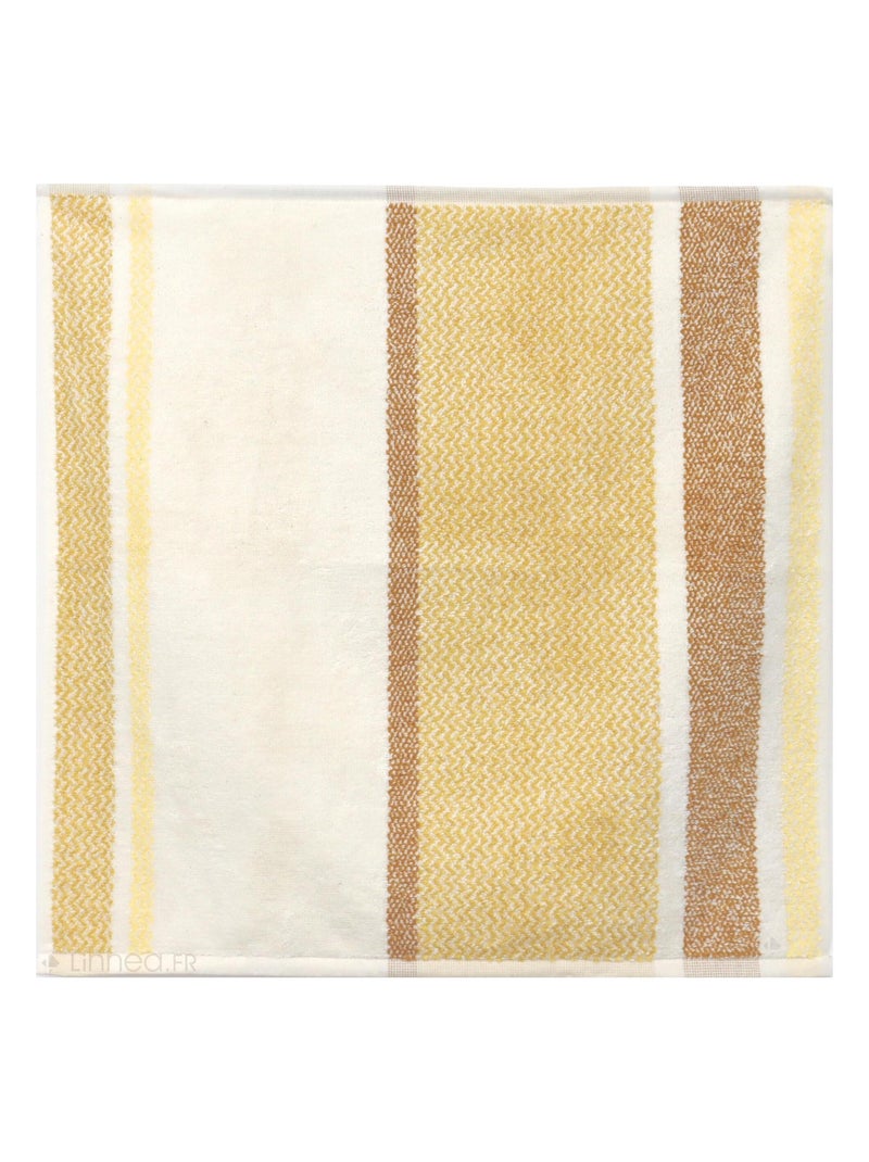 Lot de 2 torchons de cuisine éponge coton OTON 50x50 cm Jaune - Kiabi