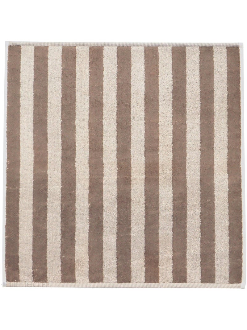 Lot de 2 torchons de cuisine éponge coton PAT 50x50 cm Marron - Kiabi
