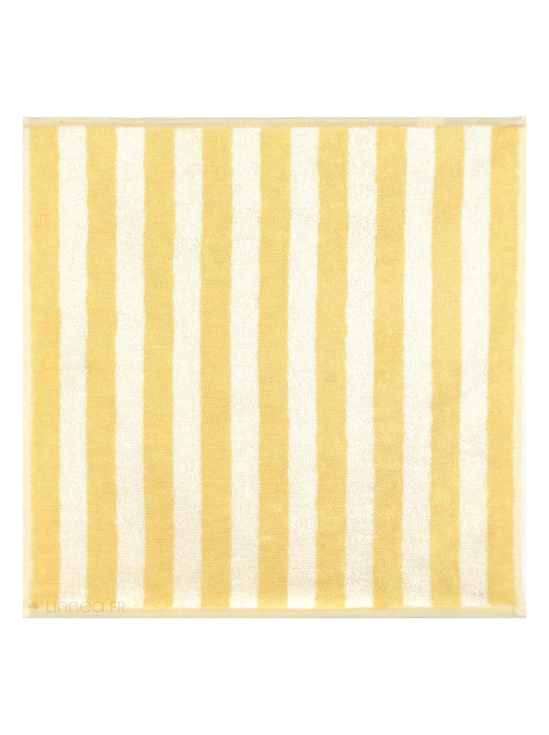 Lot de 2 torchons de cuisine éponge coton PAT II 50x50 cm Jaune - Kiabi