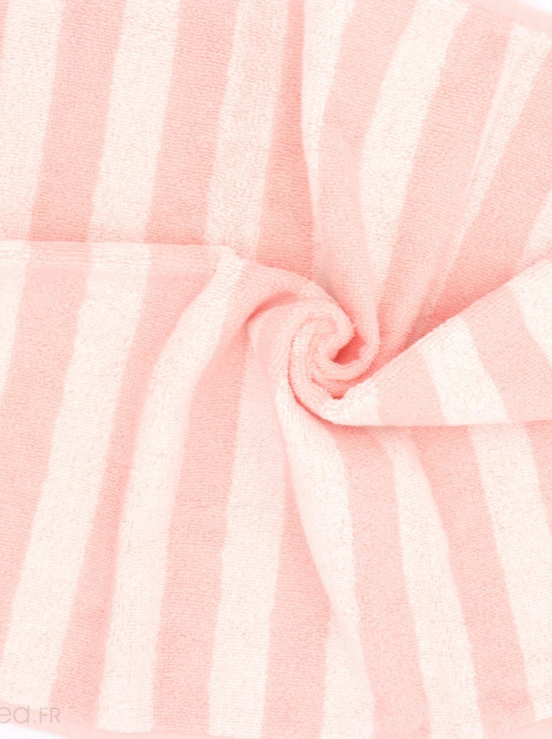 Lot de 2 torchons de cuisine éponge coton PAT II 50x50 cm Rose - Kiabi