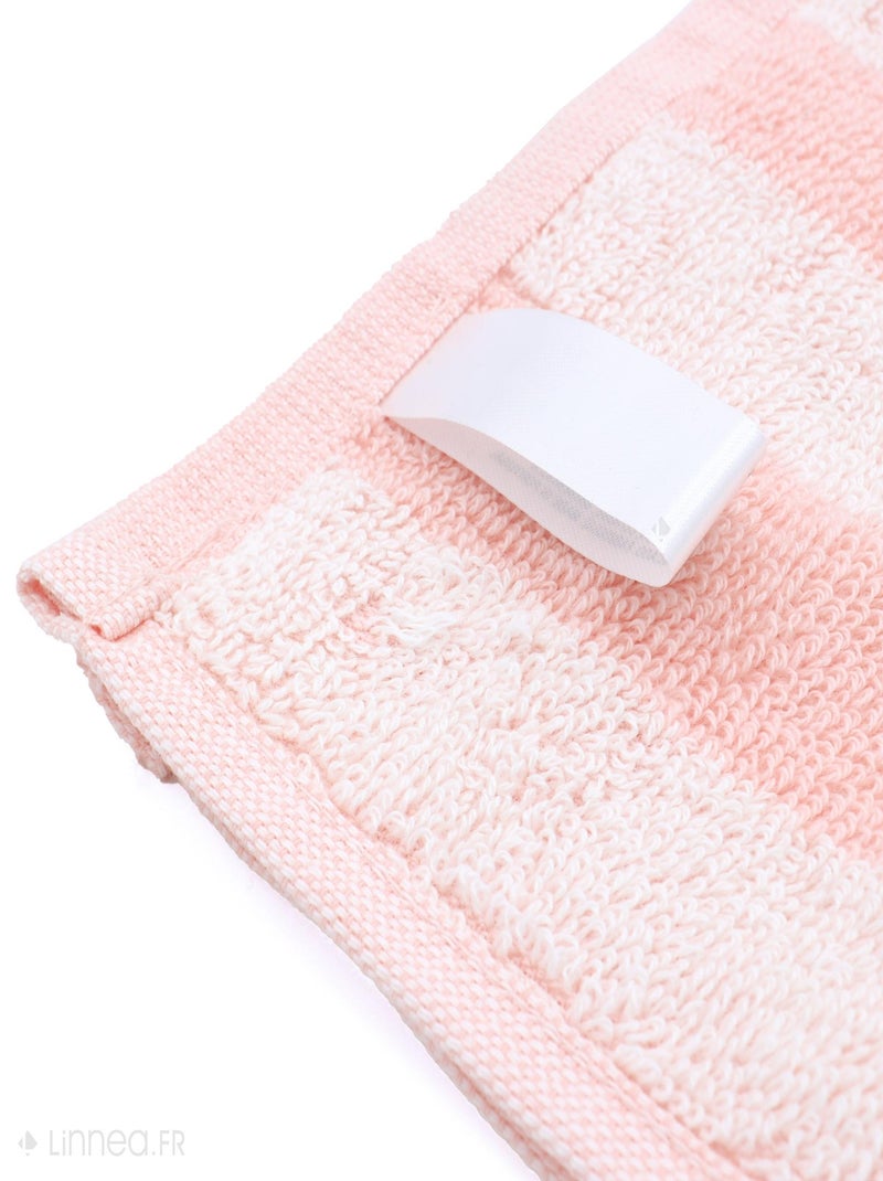 Lot de 2 torchons de cuisine éponge coton PAT II 50x50 cm Rose - Kiabi