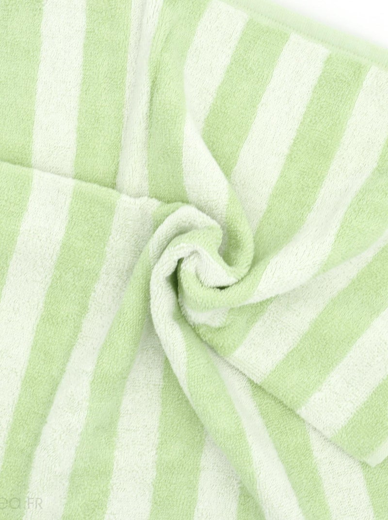 Lot de 2 torchons de cuisine éponge coton PAT II 50x50 cm Vert - Kiabi