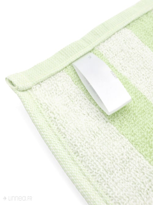 Lot de 2 torchons de cuisine éponge coton PAT II 50x50 cm - Kiabi