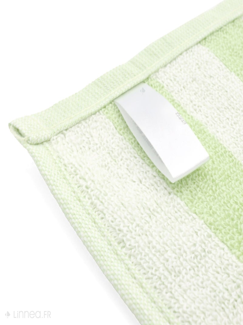 Lot de 2 torchons de cuisine éponge coton PAT II 50x50 cm Vert - Kiabi