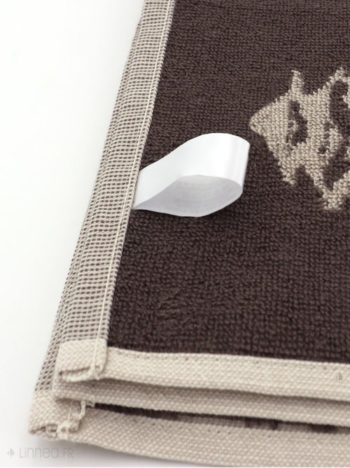 Lot de 2 torchons de cuisine éponge coton SKI 50x50 cm - Kiabi