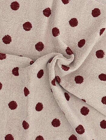 Lot de 2 torchons de cuisine éponge coton SPOT 50x50 cm