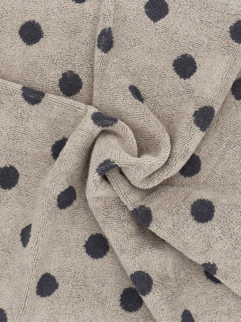 Lot de 2 torchons de cuisine éponge coton SPOT 50x50 cm Gris - Kiabi