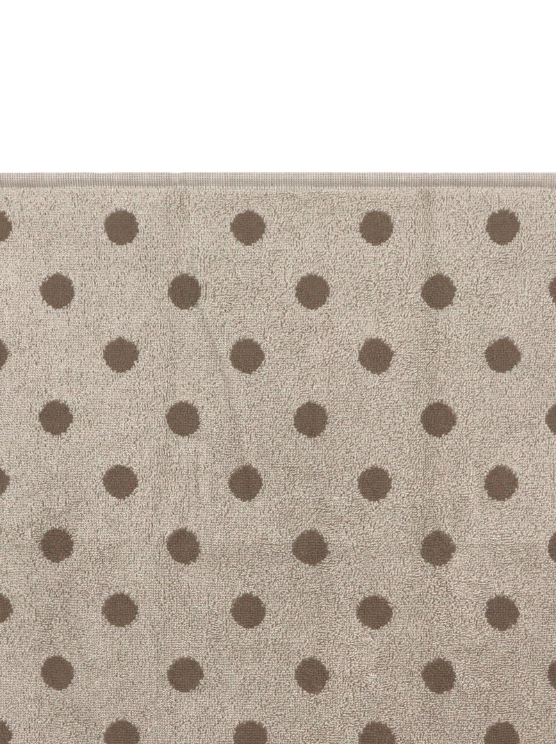 Lot de 2 torchons de cuisine éponge coton SPOT 50x50 cm Marron - Kiabi