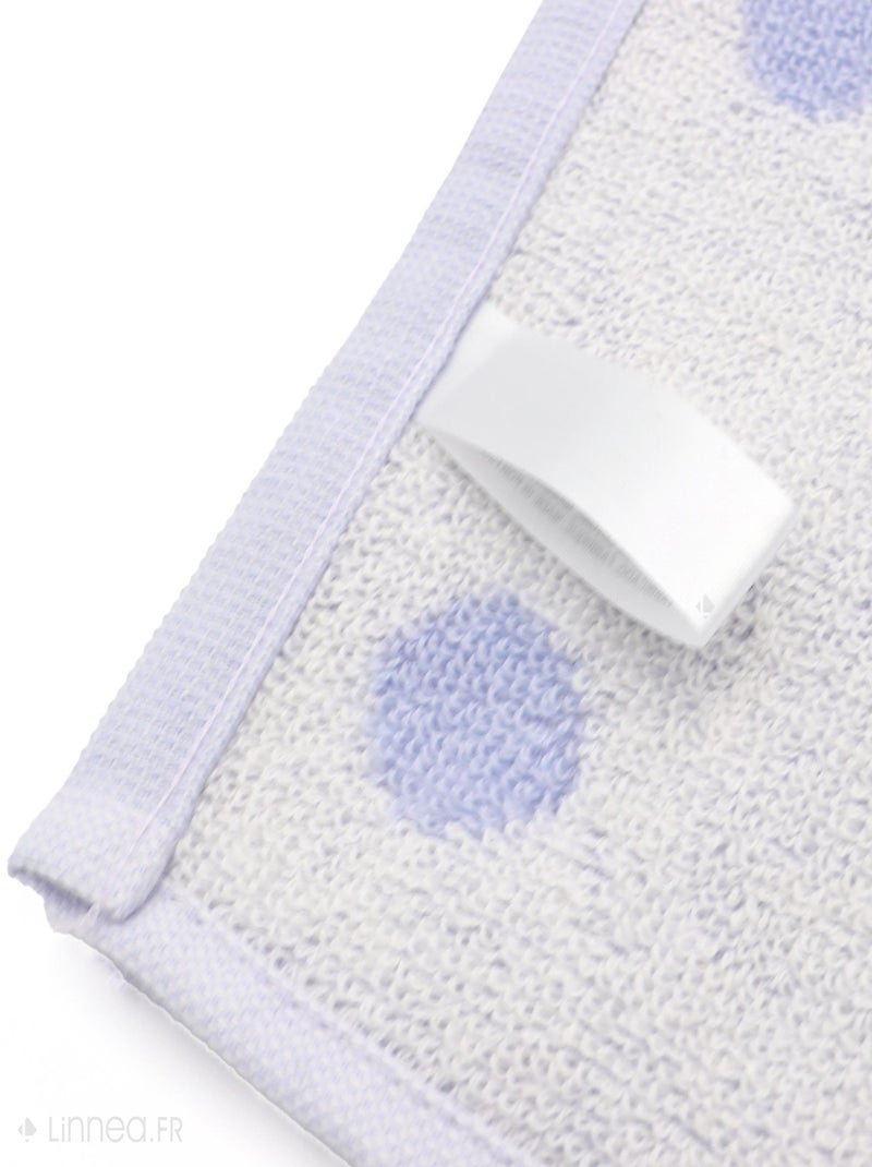Lot de 2 torchons de cuisine éponge coton SPOT II 50x50 cm Bleu - Kiabi
