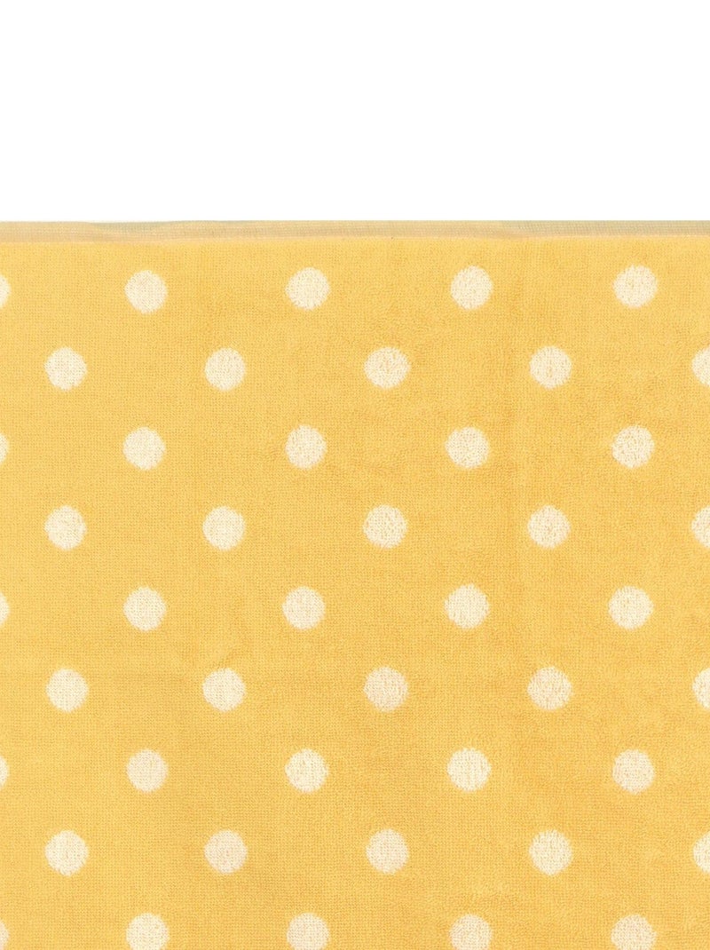 Lot de 2 torchons de cuisine éponge coton SPOT II 50x50 cm Jaune - Kiabi