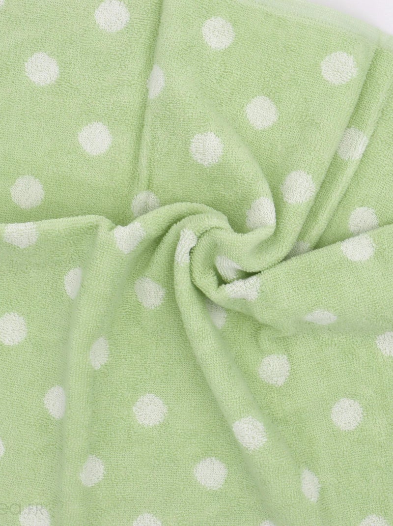 Lot de 2 torchons de cuisine éponge coton SPOT II 50x50 cm Vert - Kiabi