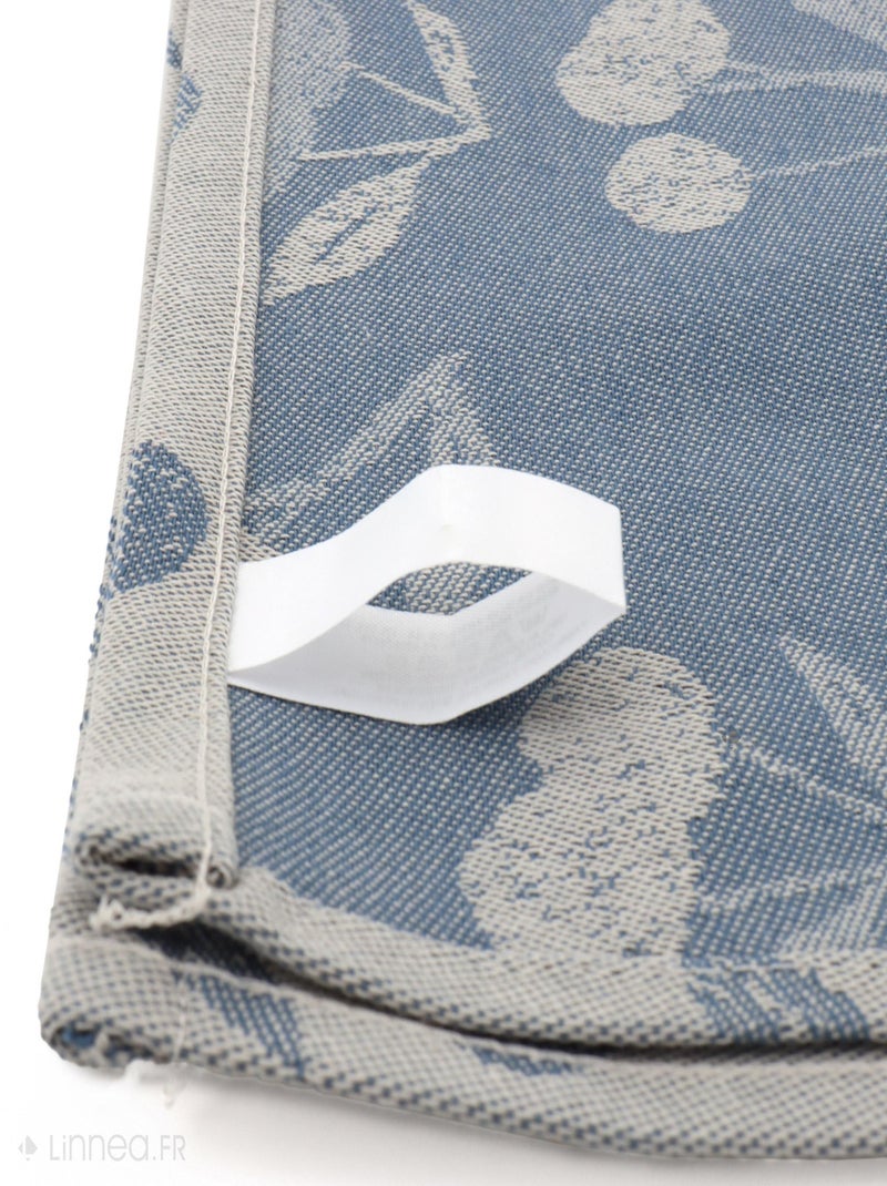 Lot de 2 torchons de cuisine toile coton BING 50x70 cm Bleu - Kiabi