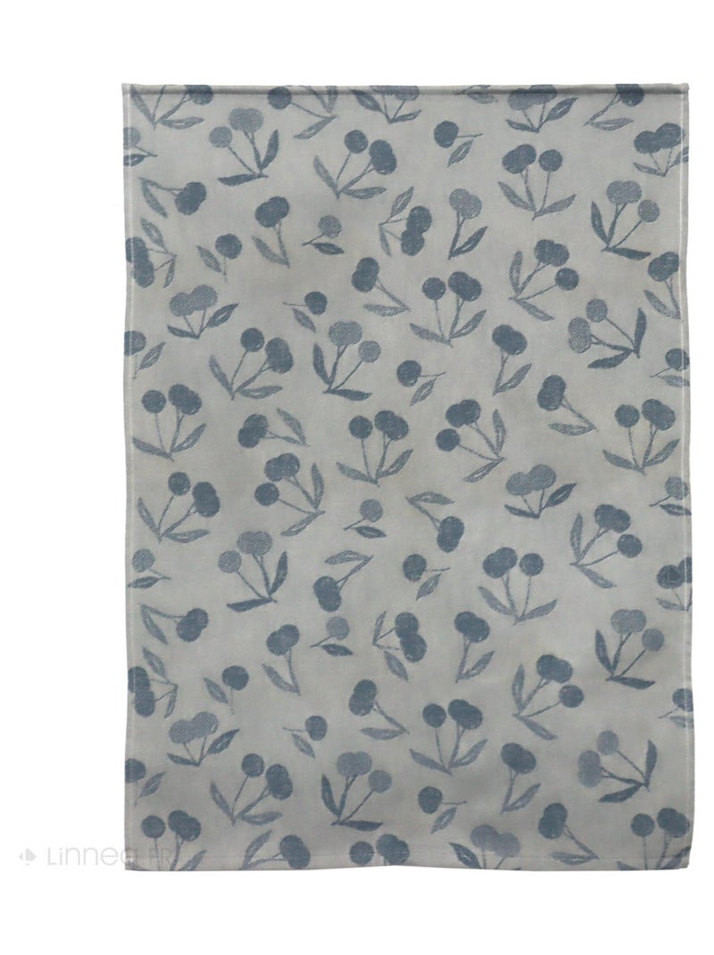 Lot de 2 torchons de cuisine toile coton BING 50x70 cm Bleu - Kiabi
