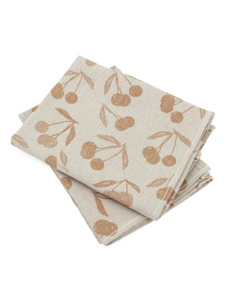 Lot de 2 torchons de cuisine toile coton BING 50x70 cm
