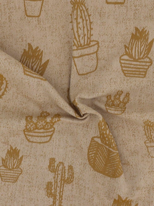 Lot de 2 torchons de cuisine toile coton CACTUS 50x70 cm - Kiabi