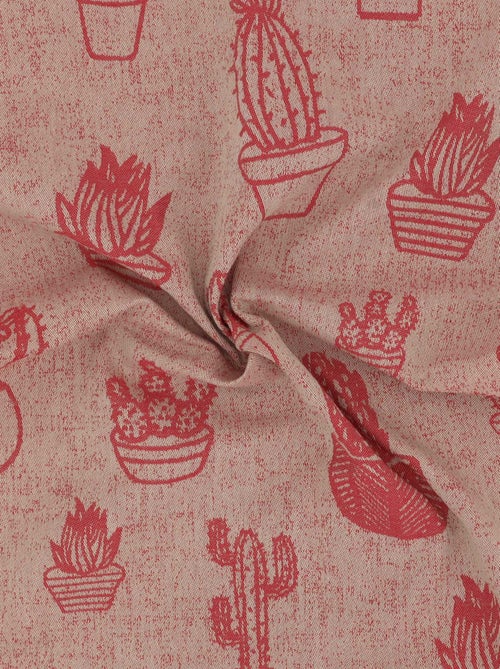 Lot de 2 torchons de cuisine toile coton CACTUS 50x70 cm - Kiabi