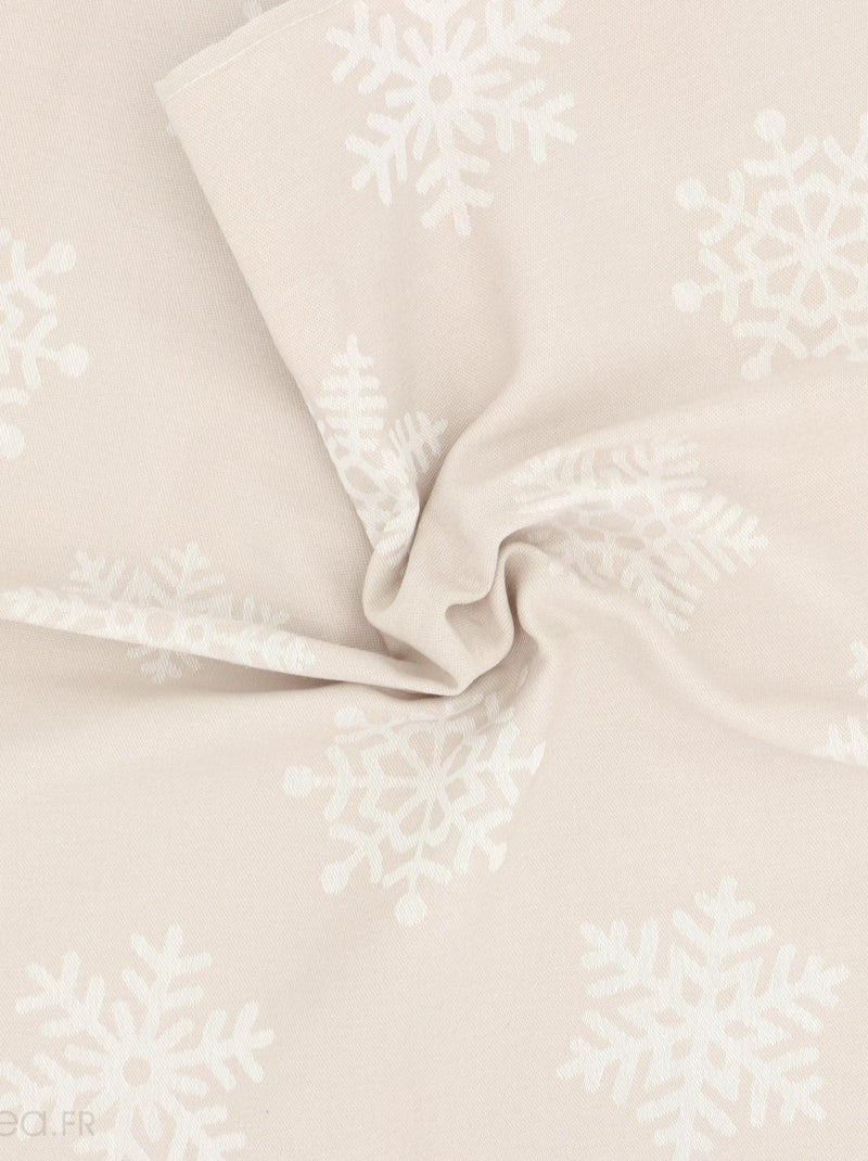 Lot de 2 torchons de cuisine toile coton ICE 50x70 cm Beige - Kiabi
