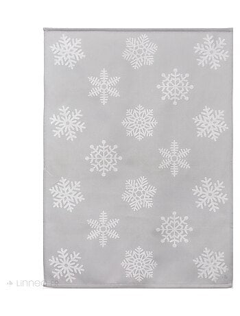 Lot de 2 torchons de cuisine toile coton ICE 50x70 cm