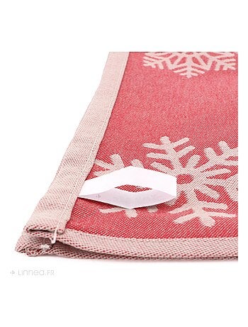 Lot de 2 torchons de cuisine toile coton ICE 50x70 cm