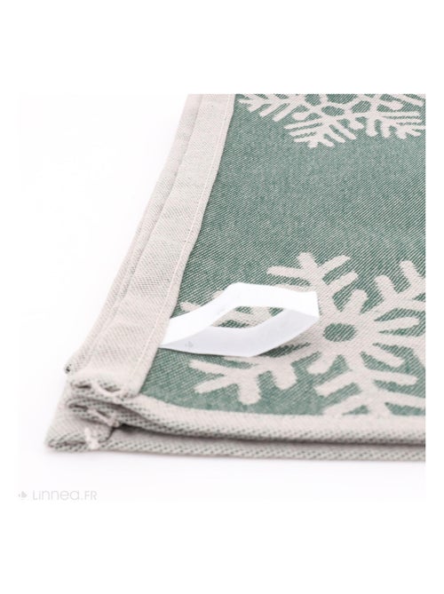 Lot de 2 torchons de cuisine toile coton ICE 50x70 cm - Kiabi Lot de 2 torchons de cuisine toile coton ICE 50x70 cm - Kiabi