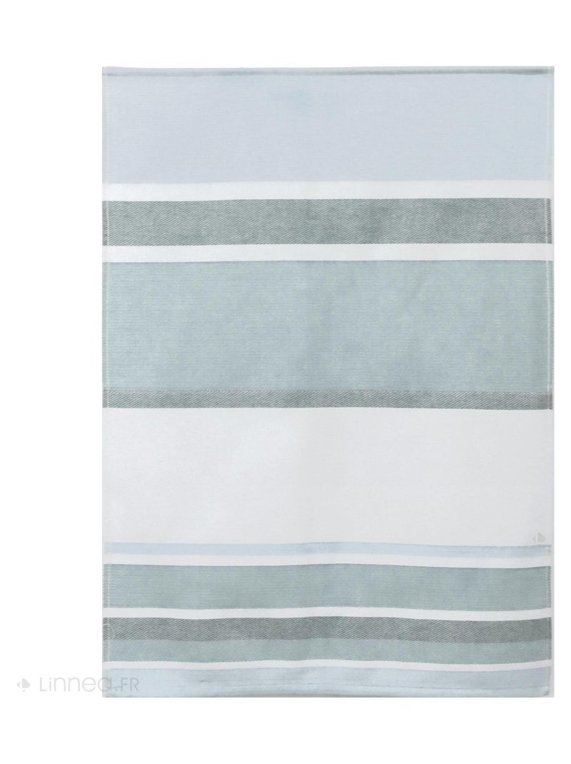 Lot de 2 torchons de cuisine toile coton OTON 50x70 cm Bleu - Kiabi