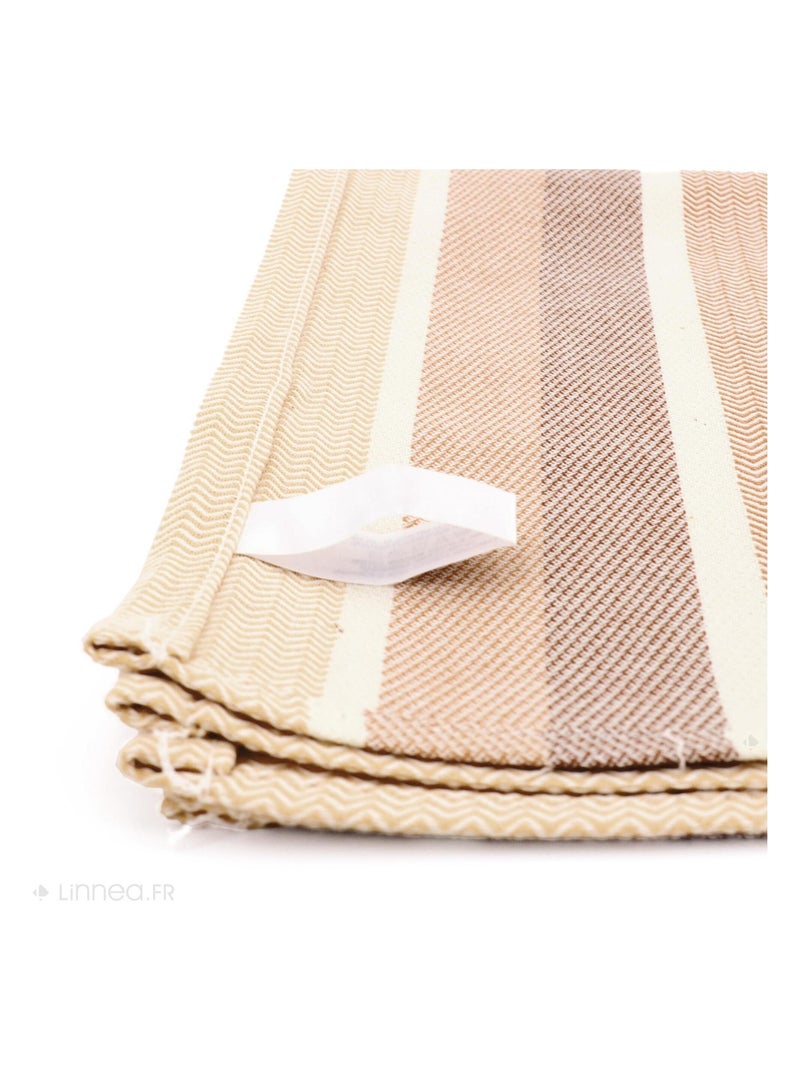 Lot de 2 torchons de cuisine toile coton OTON 50x70 cm Jaune - Kiabi