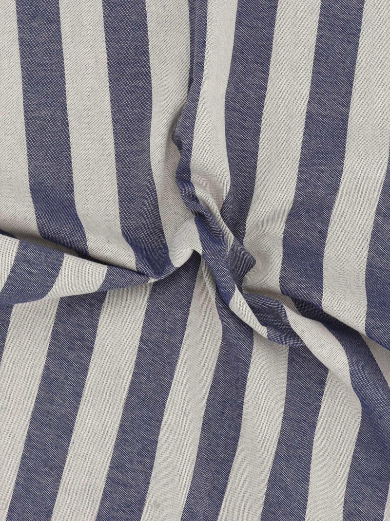 Lot de 2 torchons de cuisine toile coton PAT 50x70 cm Bleu - Kiabi