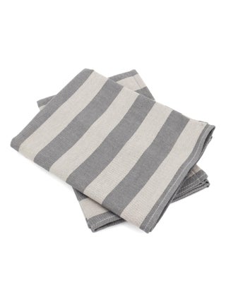 Lot de 2 torchons de cuisine toile coton PAT 50x70 cm
