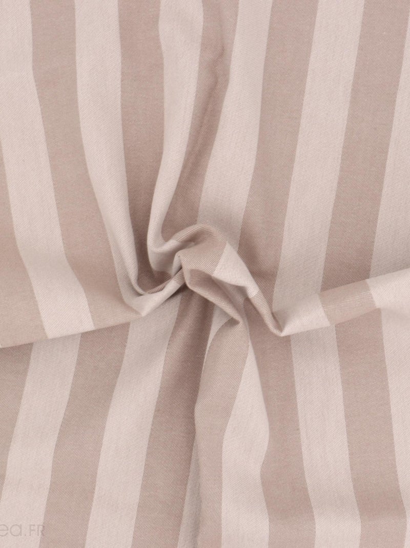 Lot de 2 torchons de cuisine toile coton PAT 50x70 cm Marron - Kiabi