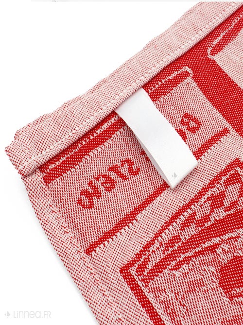 Lot de 2 torchons de cuisine toile coton SOUP 50x70 cm - Kiabi