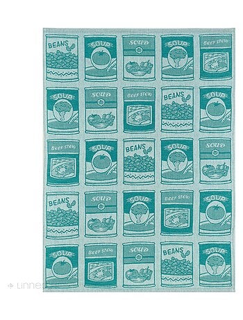 Lot de 2 torchons de cuisine toile coton SOUP 50x70 cm