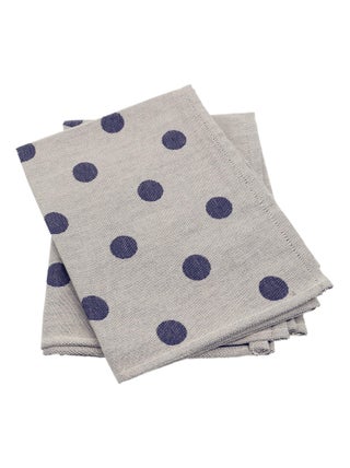 Lot de 2 torchons de cuisine toile coton SPOT 50x70 cm