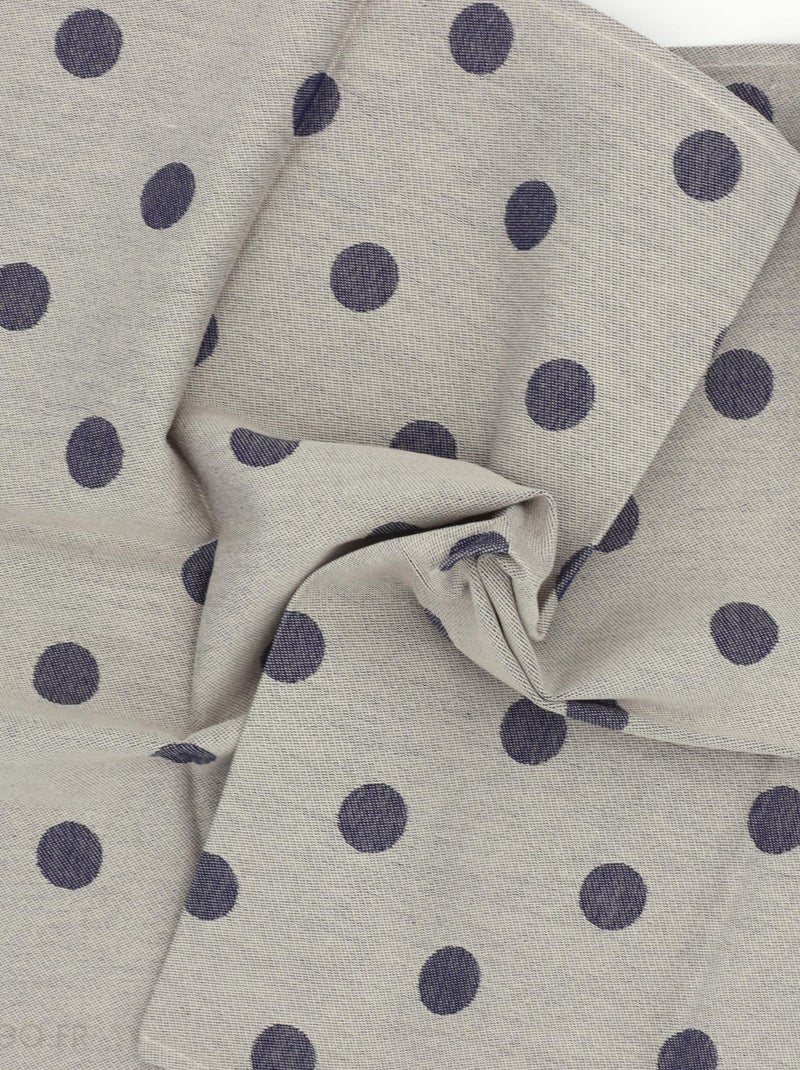 Lot de 2 torchons de cuisine toile coton SPOT 50x70 cm Bleu - Kiabi