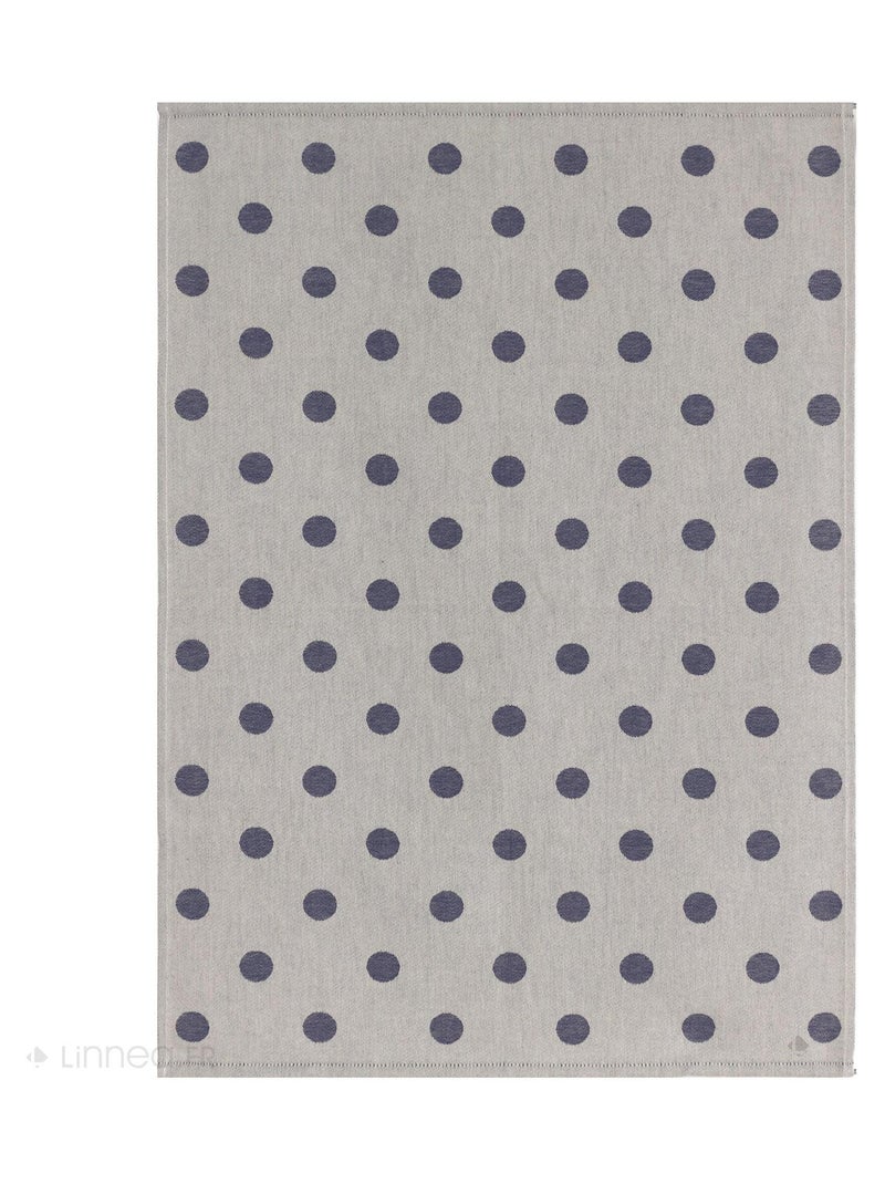 Lot de 2 torchons de cuisine toile coton SPOT 50x70 cm Bleu - Kiabi